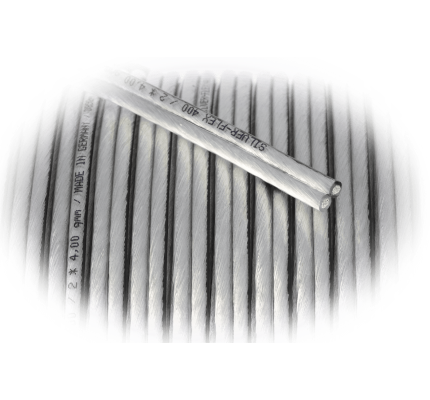 Goldkabel Silver - Flex 2x4,00mm² Hoparlör Kablosu - 1Metre